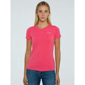 Pepe Jeans dámské růžové tričko - XL (346)